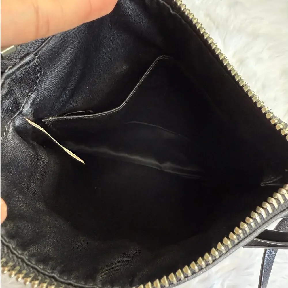 COACH Black Signature Canvas Crossbody